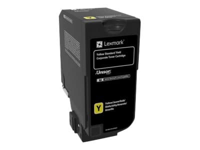 Lexmark 74C2SYE, Keltainen, 1 kpl