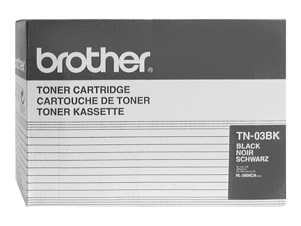 Brother - Svart - original - tonerpatron - for Brother HL-2600CN