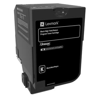 Lexmark 84C2HK0, 25000 sivua, Musta, 1 kpl