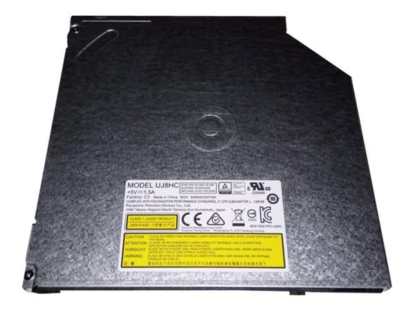 Panasonic UJ8HC - Levyasema - DVD-asema - sisäinen - 5,25" Slim Line - E51-80 80QB:hen