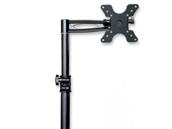 Techly ICA-LCD 501BK, 8 kg, 33 cm (13"), 68,6 cm (27"), 100 x 100 mm, Höjdjustering, Svart Svart