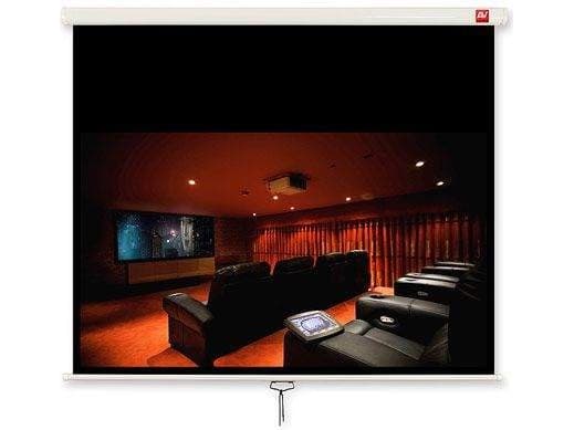 Avtek International Video 175, Manuell, 170 cm, 127,5 cm, 4:3, Sort, Hvit