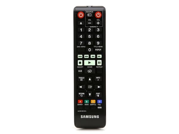Samsung AK59-00167A, TV, Trykknapper, Sort Sort