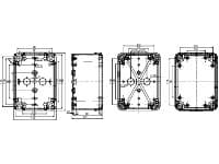 Schneider Electric NSYTBS16128, Fritstående reol, Grå, 121 mm, 87 mm, 164 mm