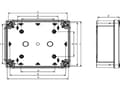 Pikkukuva 4 / 5: Schneider Electric NSYTBS16128, Fritstående reol, Grå, 121 mm, 87 mm, 164 mm