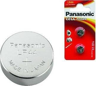 Panasonic LR-44EL/2B - Batteri 2 x LR44 - Alkalisk - 120 mAh