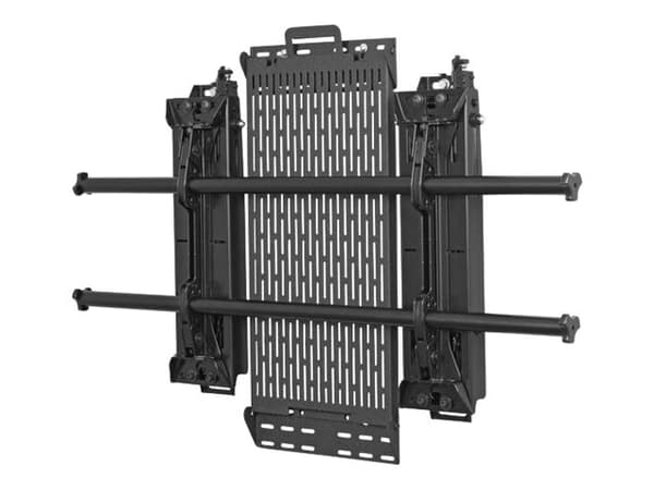Chief Fusion Large Adjustable Fixed Display Wall Mount - For Displays 42-86" - Black - Monteringssats (väggfäste) - för platt panel - svart - skärmst Svart