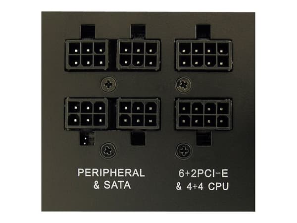 LC Power GP4 Series LC6460GP4 V2.4 - Strømforsyning (intern) - ATX12V 2.4 - 80 PLUS Gold - 460 watt - aktiv PFC