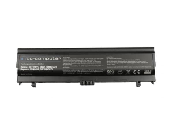 Lenovo ThinkPad Battery 71+ - Batteri til bærbar PC - litiumion - 6-cellers - 48 Wh - for ThinkPad L560 20F1, 20F2; L570 20J8, 20J9, 20JQ, 20JR
