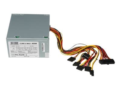 iBOX CUBE II - Strømforsyning (intern) - ATX12V 2.2 - AC 230 V - 400 watt - PFC