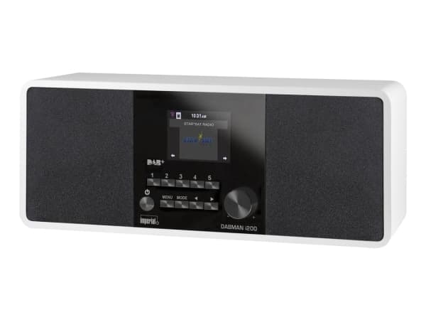 Imperial Imperial Dabman i200, Internet, Digital, DAB+,FM, 87,5 - 108 Mhz, 174 - 240 Mhz, White