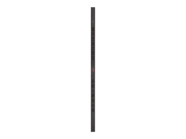 APC Basic Rack PDU, Perus, 0U, Pystysuora, Musta, 24 AC-pistorasia(a), C13 liitin, C19 liitin