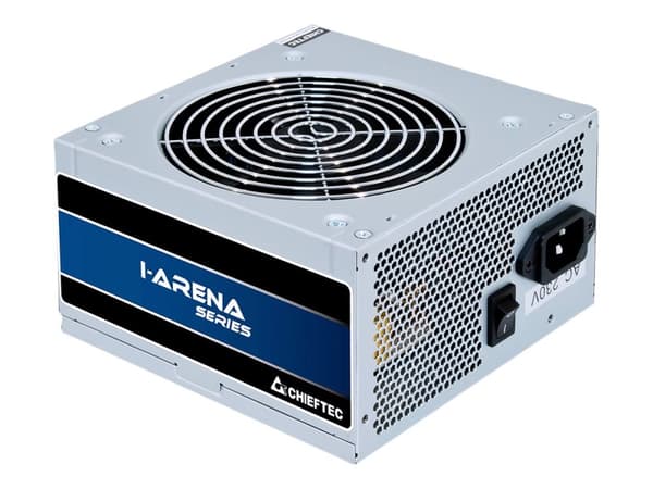 Chieftec GPB-500S, 500 W, 200 - 240 V, 47 - 63 Hz, 4 A, Aktiivinen, 110 W