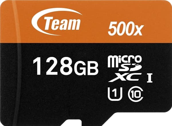 Team - Flashminnekort - 128 GB - UHS Class 1 / Class10 - 400x - microSDXC UHS-I