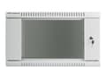 Miniatyrbild 5 av 5: Lanberg - Rack skåp - väggmontering - grå, RAL 7035 - 6U - 19"