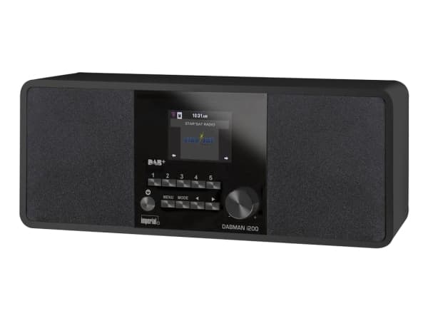 Telestar Imperial Dabman i200 - 3,5 mm - Internet - TFT - Digitaalinen - DAB+ - FM - AC - DC (22-231-00)