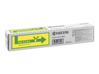 Kyocera TK 5195Y - Gul - original - tonerpatron - for TASKalfa 306ci, 308ci