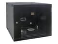 Miniatyrbild 4 av 5: Intellinet Network Cabinet, Wall Mount (Double Section Hinged Swing Out), 15U, Usable Depth 385mm/Width 465mm, Black, Flatpack, Max 30kg, Swings out