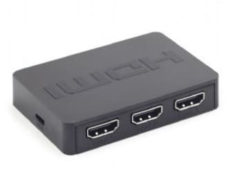 Cablexpert DSW-HDMI-34 - Video-/ljudomkopplare - 3 x HDMI - skrivbordsmodell