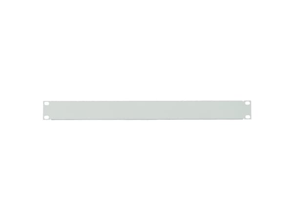 LogiLink PN101G, Ventilert tomt panel, Grå, Stål, 1U, 48,3 cm (19"), 482 mm