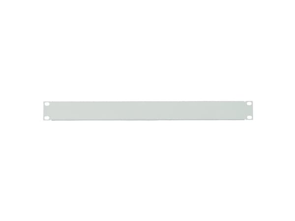 LogiLink PN101G, Ventilert tomt panel, Grå, Stål, 1U, 48,3 cm (19"), 482 mm