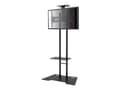 Miniatyrbilde 5 av 5: Neomounts PLASMA-M1700ES - Stativ - for flatpanel / AV-utstyr - svart - skjermstørrelse: 32"-55" - plassering på gulv
