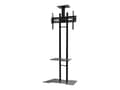 Miniatyrbilde 1 av 5: Neomounts PLASMA-M1700ES - Stativ - for flatpanel / AV-utstyr - svart - skjermstørrelse: 32"-55" - plassering på gulv