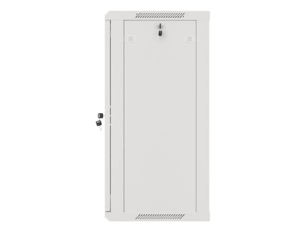 Lanberg - Rack skåp - väggmontering - grå, RAL 7035 - 18U - 19"