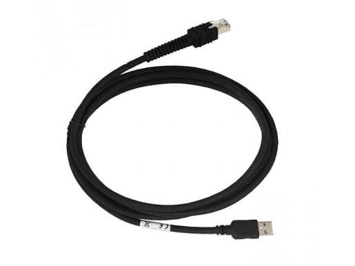 Zebra - Datakabel - USB (hann) - 4.6 m - rett kontakt - for Digital Scanner DS3608; Zebra DS3608, DS3678