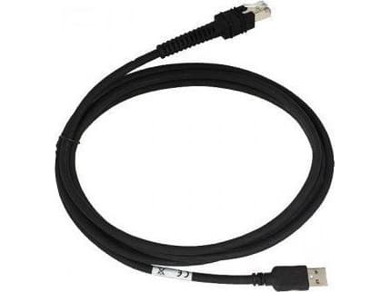 Zebra - Datakabel - USB (hann) - 4.6 m - rett kontakt - for Digital Scanner DS3608; Zebra DS3608, DS3678