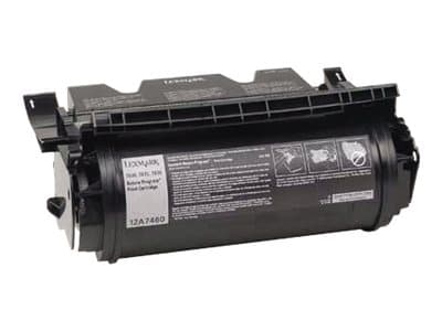 Lexmark 12A7460, 5000 sivua, Musta, 1 kpl