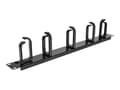 Miniatyrbilde 4 av 5: StarTech.com Server Rack Cable Management - 1U -19" Metal Rackmount Panel - Rack-kabelføringssett - 1U - 19" - for P/N: RACK-18U-20-WALL-OA, RACK-21U