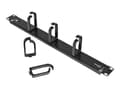 Miniatyrbilde 1 av 5: StarTech.com Server Rack Cable Management - 1U -19" Metal Rackmount Panel - Rack-kabelføringssett - 1U - 19" - for P/N: RACK-18U-20-WALL-OA, RACK-21U
