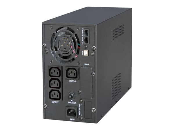 Gembird EG-UPS-PS2000-01 - UPS - AC 220 V - 1600 Watt - 2000 VA 9 At - USB - utgangskontakter: 4 - svart