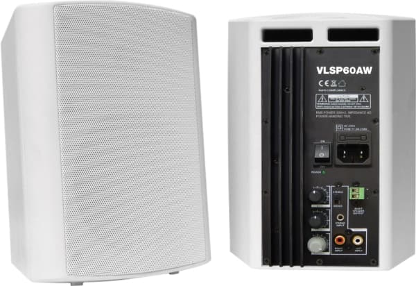 VivoLink VLSP60AW - Høyttalere - for høyttaleranlegg - 60 watt (Total) - toveis - hvit
