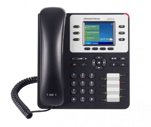 Grandstream GXP 2130 HD - VoIP-telefon - 4-riktad samtalsförmåg - SIP - 3 linjer