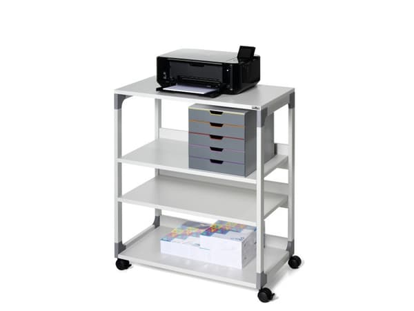Rullebord Durable® 3711-10, på hjul, grå
