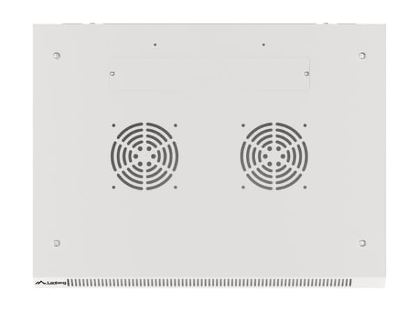 Lanberg - Rack skåp - väggmontering - grå, RAL 7035 - 15U - 19"
