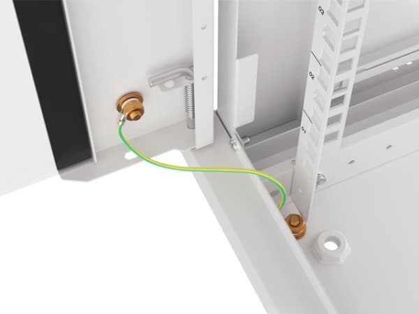 Lanberg - Rack skåp - väggmontering - grå, RAL 7035 - 15U - 19"
