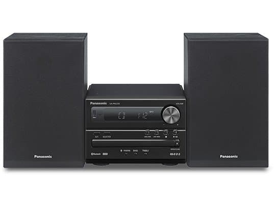Panasonic SC-PM250 - Mikrosystem - 20 Watt (Totalt) - sort