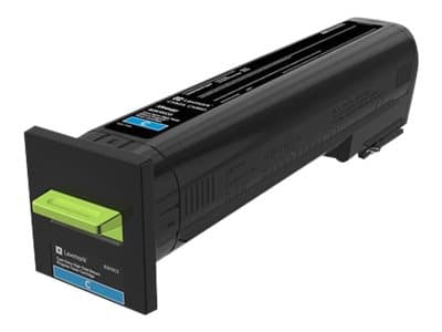 Lexmark - Ekstra høy ytelse - cyan - original - tonerpatron LCCP, LRP - for Lexmark CX825de, CX825dte, CX825dtfe, CX860de, CX860dte, CX860dtfe