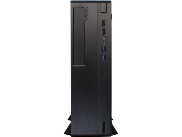 Inter-Tech IT-502 Desktop - Tower - micro ATX - ingen strömförsörjning - USB/ljud