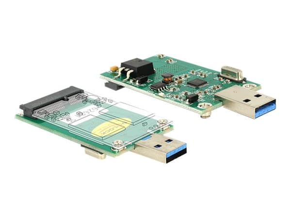 DeLOCK - Lagringskontroller - mSATA - USB 3.0