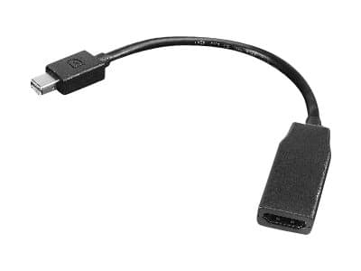 Lenovo - Adapterkabel - Mini DisplayPort (hann) til HDMI (hunn) - 20 cm - Hele verden - FRU
