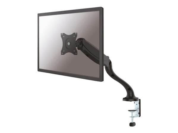 Neomounts NM-D500 - Monteringssett - full bevegelse - for LCD-skjerm - svart - skjermstørrelse: 10"-30" - klemmemonterbar, malje, skrivebordsmonterba