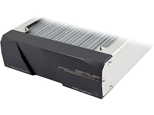 Aqua Computer 33705, Harmaa, Hopea, Jäähdytinlohko, Alumiini, Kupari, Ruostumaton teräs, 1/4", 320 mm, 140 mm