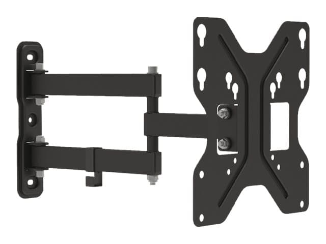 Maclean MC-648 - Monteringssats (väggfäste) - för platt panel - metall - svart - skärmstorlek: 23"-42" - väggmonterbar