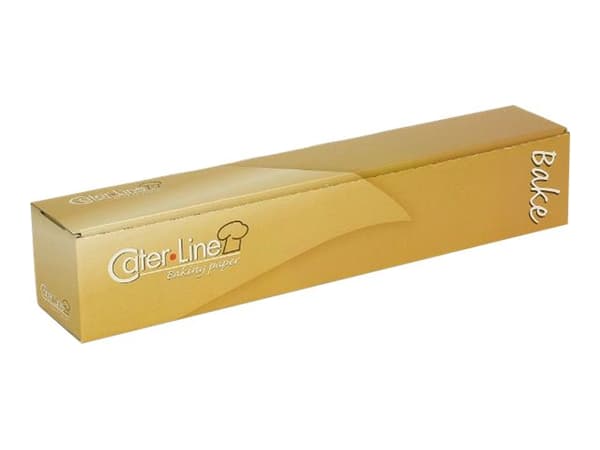 Bakepapir, ABENA Cater-Line, 100m x 42 cm, bleket, papir/silikon/jomfruelig, i eske