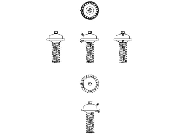 Danfoss 003G1017, 1 stykker