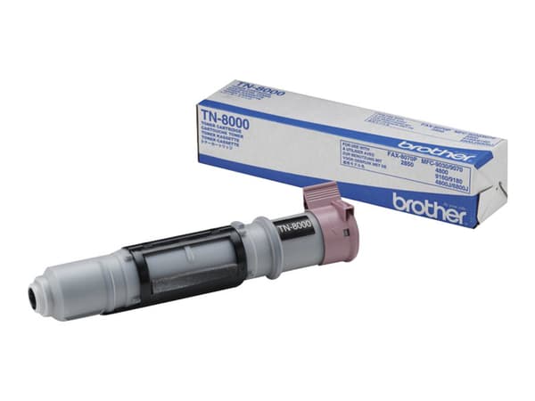 Brother TN8000 - Svart - original - tonerpatron - for Brother MFC-4800, MFC-9030, MFC-9070, MFC-9160, MFC-9180; FAX-2850, 8070P